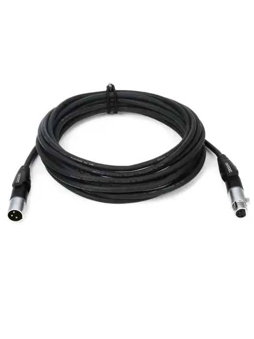 D'Addario PW-MS-25 Custom Series Swivel Microphone Cable (7.62m)