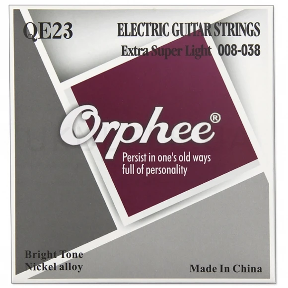 Струни Orphee QE23 Nickel Alloy Super Extra Light 8-38