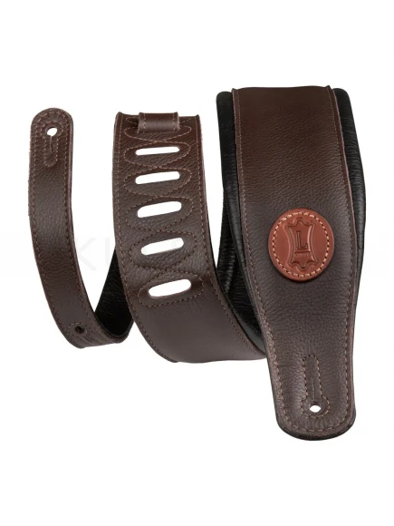 Ремень для гитари Levy's MSS2-4-DBR Signature Legacy Series (Dark Brown)