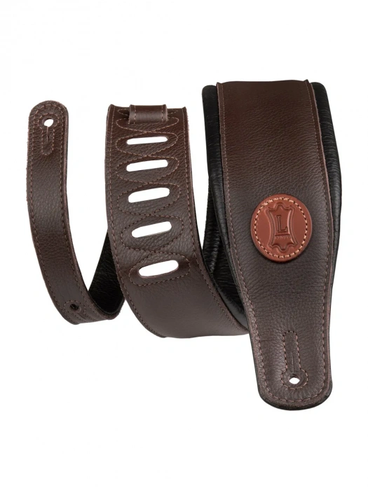 Ремінь для гітари Ремінь для гітари Levy's MSS2-4-DBR Signature Legacy Series (Dark Brown)