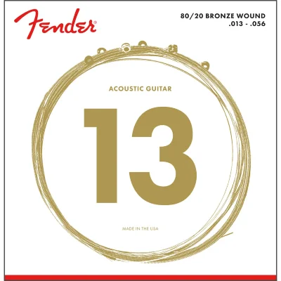 Струни Fender 70M 80/20 Bronze Acoustic String 13/56