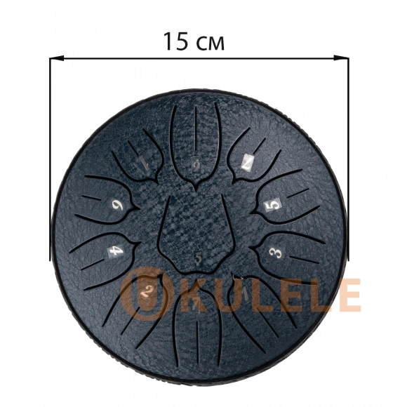 Глюкофон Hluru Huashu TSL11-6 NavyBlue 6" (15см) 11 нот Tongue Drum Carbon Steel Глюкофон Hluru Huashu TSL11-6 NavyBlue 6" (15см) 11 нот Tongue Drum Carbon Steel
