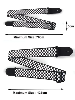 Набір для гітаріста ремінь і аксесуари - Chessboard