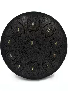 Fzone STD6I11N Black Steel Tongue Drum