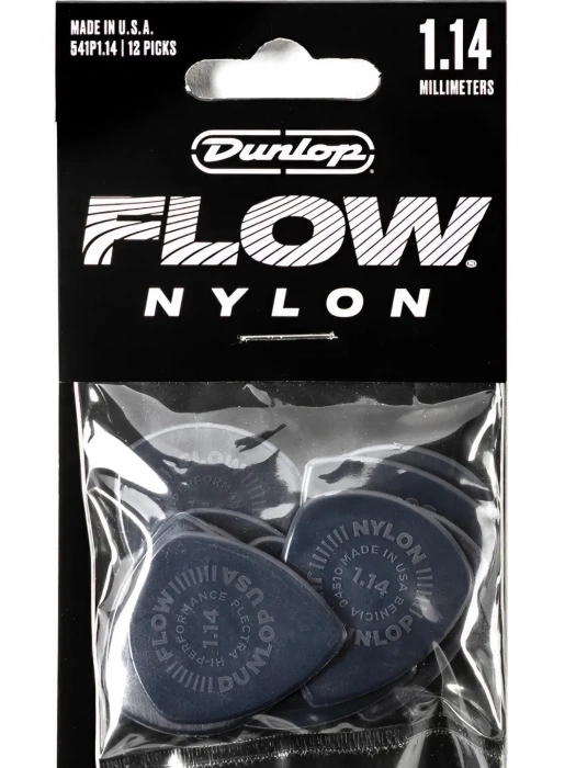 Dunlop 541P1.14 Flow Nylon Pick 1.14mm