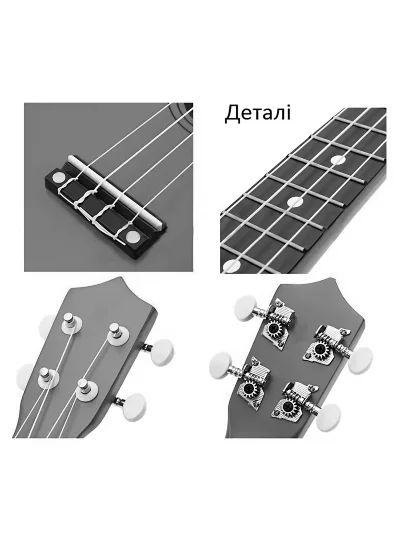 Укулеле Overtone UKE21 Black