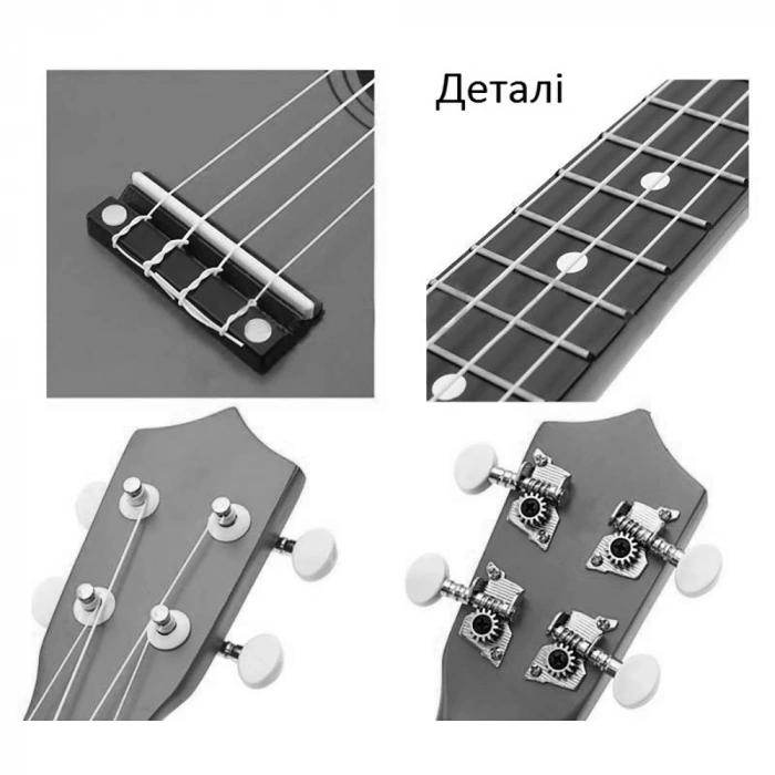 Укулеле Укулеле Overtone UKE21 Black