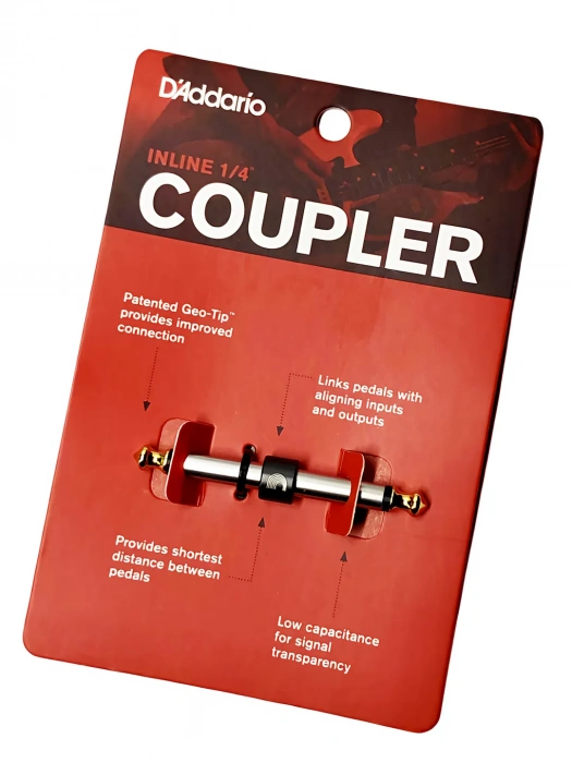 D'Addario PW-P047A 1/4 Inch Male Mono Inline