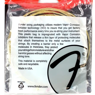 Fender 70XL 80/20 Bronze Acoustic String 10/48