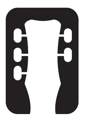 Кілки Gotoh GB707-5 (3-2) B