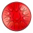 Hluru Huashu TSL11-6 Red 6" (15см) 11 нот Tongue Drum Carbon Steel