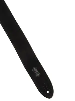 Ремінь для гітари Levy’s MS12-BLK Simply Suede Series (Black)