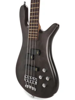 Warwick Teambuilt Pro Series Streamer LX 4-String (Nirvana Black Transparent Satin)