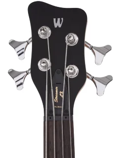 Warwick Teambuilt Pro Series Streamer LX 4-String (Nirvana Black Transparent Satin)
