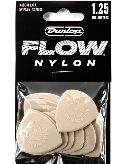 Набір медіаторів Dunlop 541P1.25 Flow Nylon Pick 1.25mm (12 шт.)