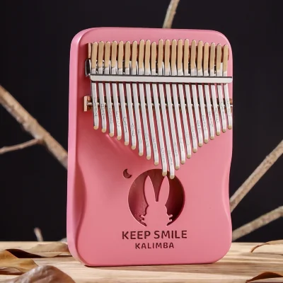 Калімба Hluru Huashu KHR21 Bunny Mahogany Pink (21 нота, червоне дерево)