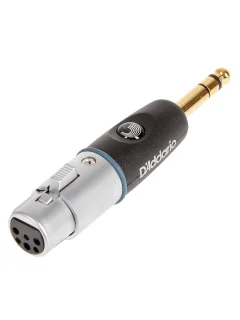D'Addario PW-P047AA 1/4 Inch Male Balanced to XLR Female