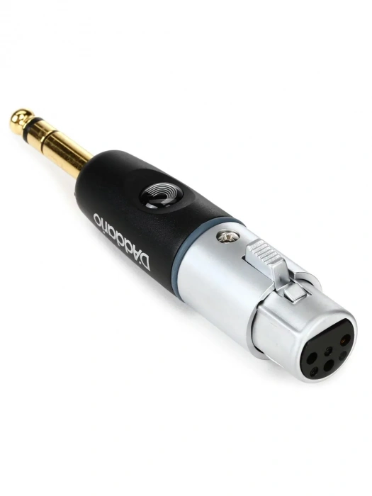 D'Addario PW-P047AA 1/4 Inch Male Balanced to XLR Female