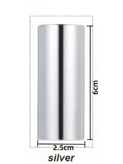 Overtone Guitar Metall Slider Silver