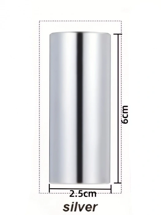 Overtone Guitar Metall Slider Silver