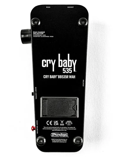 Гітарна педаль Dunlop BB535R Cry Baby BB535 Wah Reissue