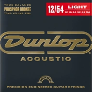 Dunlop DAP1254 Phosphor Bronze Acoustic Guitar Strings 12-54 Dunlop DAP1254 Phosphor Bronze Acoustic Guitar Strings 12-54
