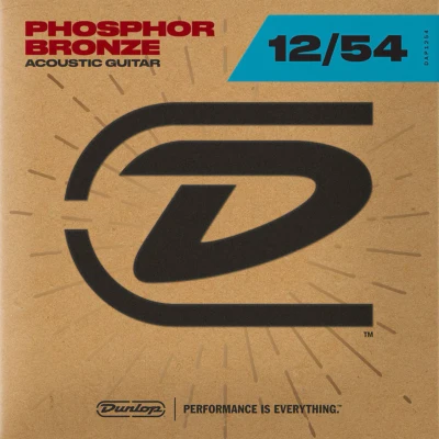 Струни Dunlop DAP1254 Phosphor Bronze Acoustic Guitar Strings 12-54