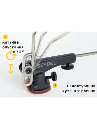 Тримач для губної гармоніки Seydel Gecko Harmonica Holder