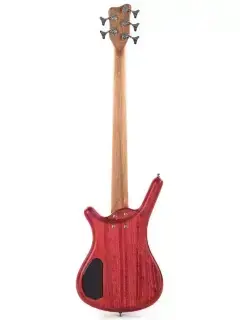 Warwick Teambuilt Pro Series Corvette Ash 5-String A/A (Burgundy Red Transparent Satin)