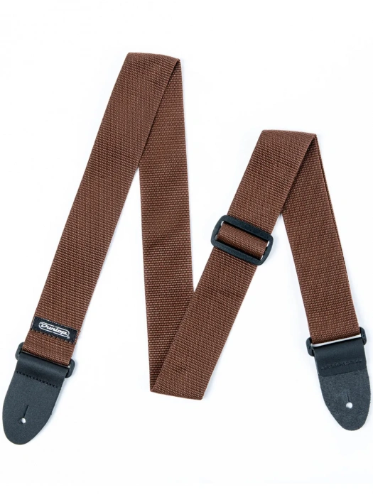 Ремінь для гітари Ремінь для гітари Dunlop D0701BR Poly Brown Strap