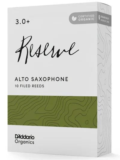 Тростина D'Addario Organic Reserve Alto Sax #3.0+ 10 Box (ODJR10305)