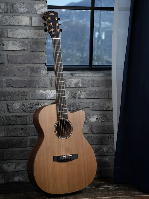 Електро-акустична гітара Електро-акустична гітара Cort Flow-OC (Natural Satin)