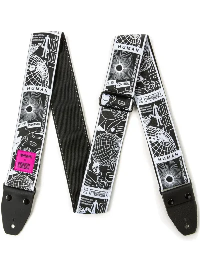 Ремінь для гітари Dunlop ILD11 Ilovedust Robot Heart Strap