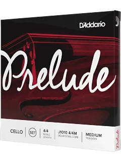 D'Addario J1010 4/4M Prelude Cello String Set 4/4 Scale Medium Tension