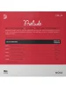 Струни для віолончелі D'Addario J1010 4/4M Prelude Cello String Set 4/4 Scale Medium Tension