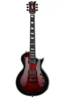 ESP E-II Eclipse QM (See Thru Black Cherry Sunburst)