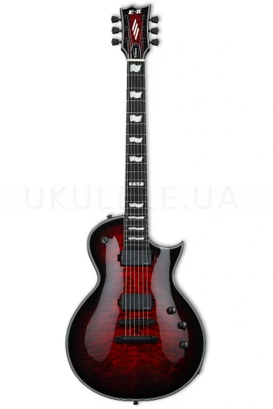 Электрогитара ESP E-II Eclipse QM (See Thru Black Cherry Sunburst)