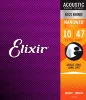 Струни Elixir 11002 Nanoweb 80/20 Bronze Extra Light 10/47 (AC NW EL)