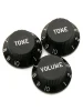 Ручка для потенціометра Dimarzio DM2111BK Strat Knobs Set (Black)
