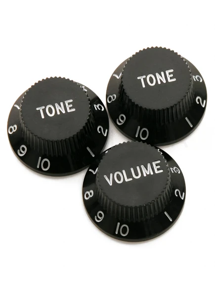 Ручка потенціометра Dimarzio DM2111BK Strat Knobs Set (Black)