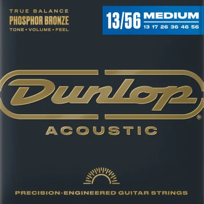 Струни Dunlop DAP1356 Phoshor Bronze Acoustic Guitar Strings 13-56