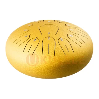 Hluru Huashu TSL13-12 Golden Tongue Drum (13notes 12") Carbon Steel