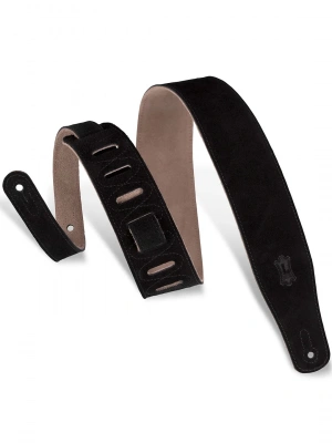 Levy’s MS26-BLK Classics Series Suede Guitar Strap (Black)