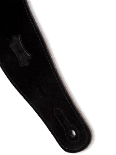 Levy’s MS26-BLK Classics Series Suede Guitar Strap (Black)