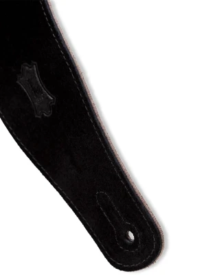Ремінь для гітари Levy’s MS26-BLK Classics Series Suede Guitar Strap (Black)