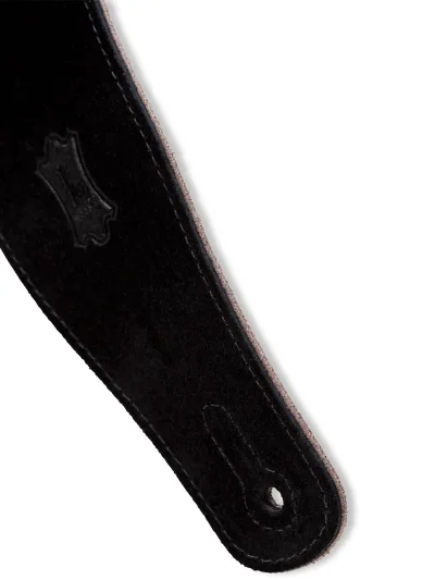 Ремінь для гітари Levy’s MS26-BLK Classics Series Suede Guitar Strap (Black)