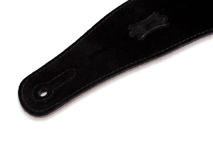 Levy’s MS26-BLK Classics Series Suede Guitar Strap (Black)