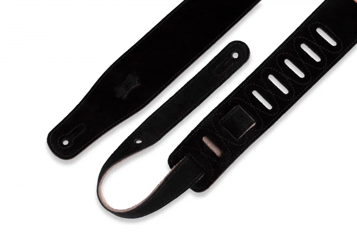 Levy’s MS26-BLK Classics Series Suede Guitar Strap (Black)