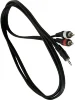 Інсертний кабель RockCable RCL20902 D4 Patch Cable - 2 x RCA to TRS MiniJack (1.5m)