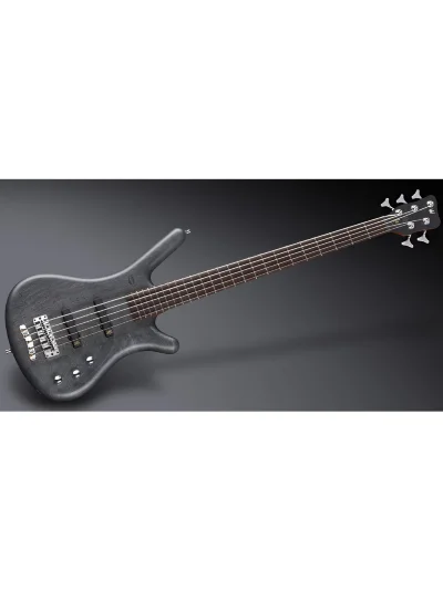 Бас-гітара Warwick Teambuilt Pro Series Corvette Ash 5-String A/A (Nirvana Black Transparent Satin)